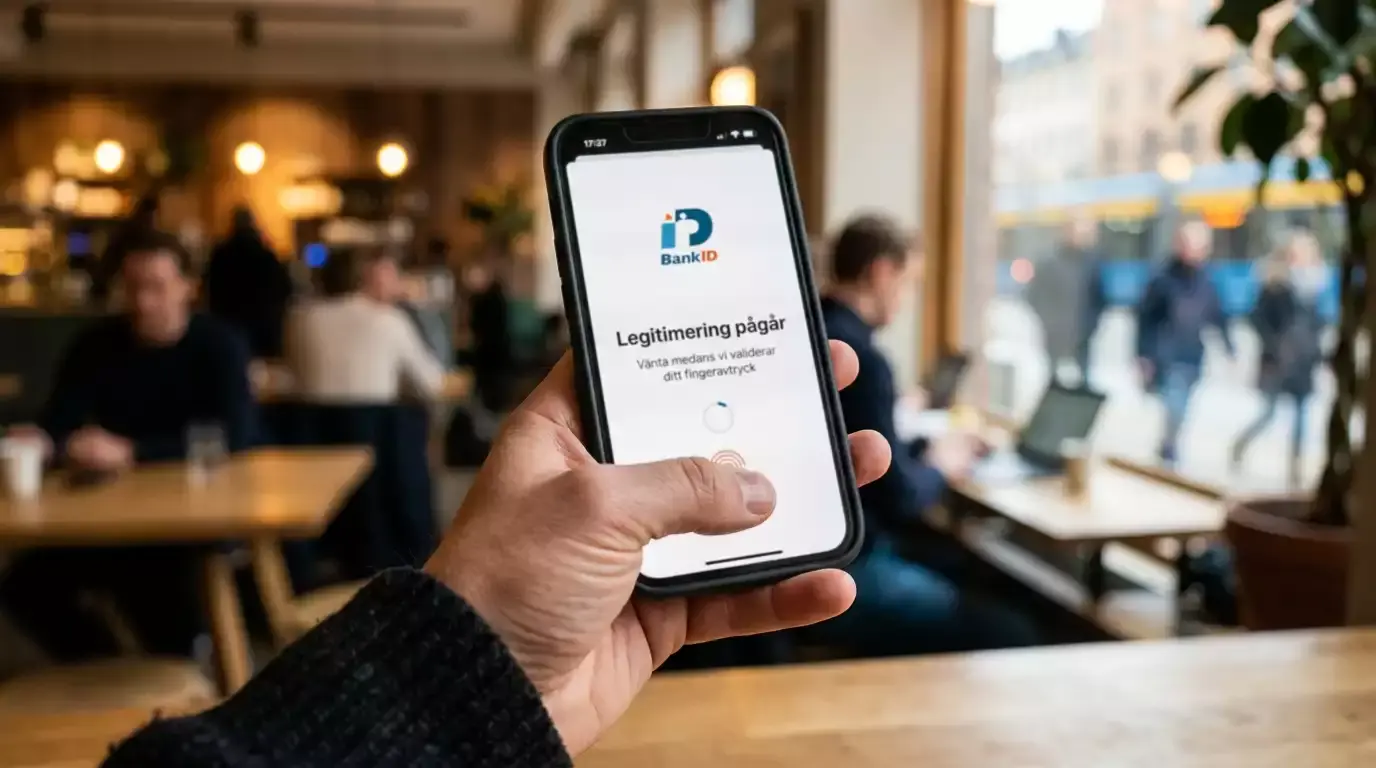 BankID-autentisering vid casinobetalning med Swish