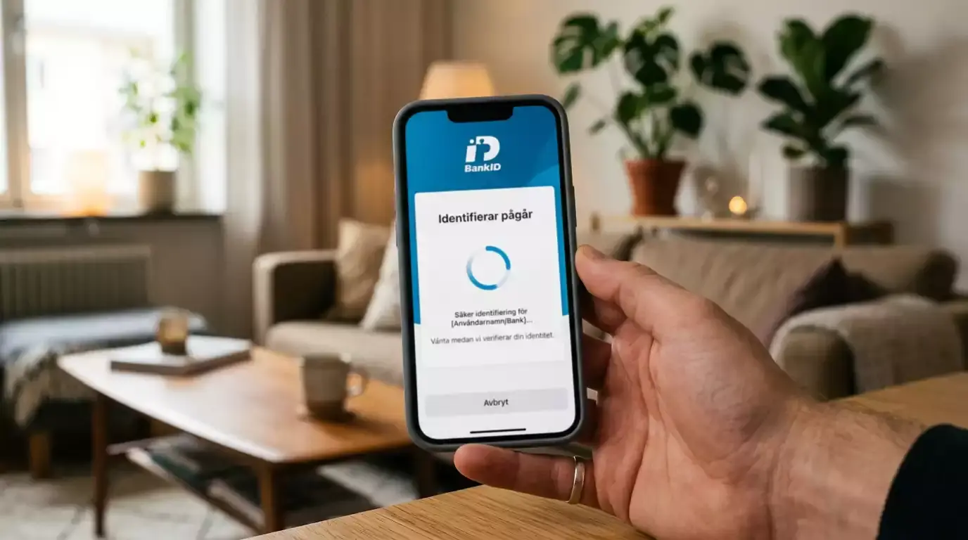 BankID identitetsverifiering ersätter registreringsformulär