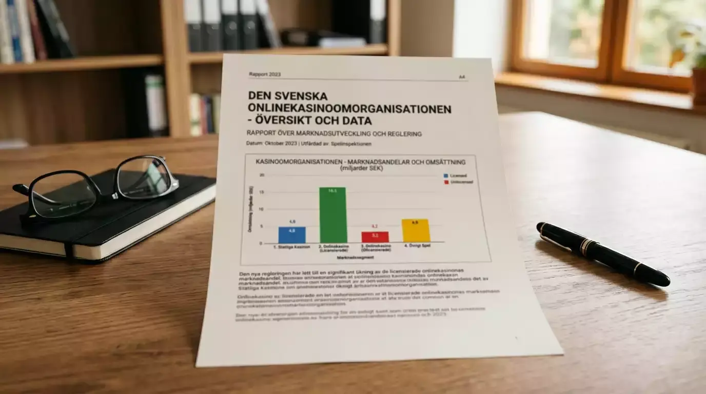 Kanalisering av online casino i Sverige – översikt och data