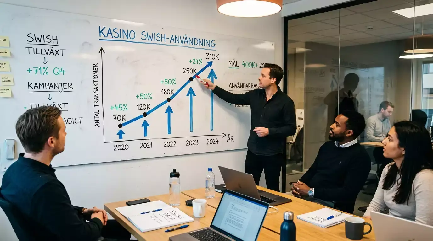 Casinobranschens adoption av Swish