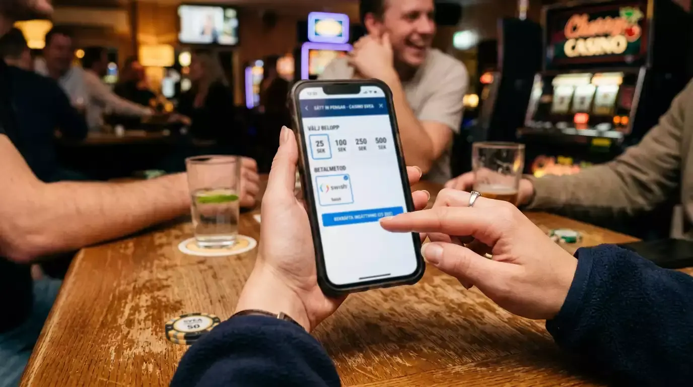 Casino med 50 kr som lägsta Swish-gräns