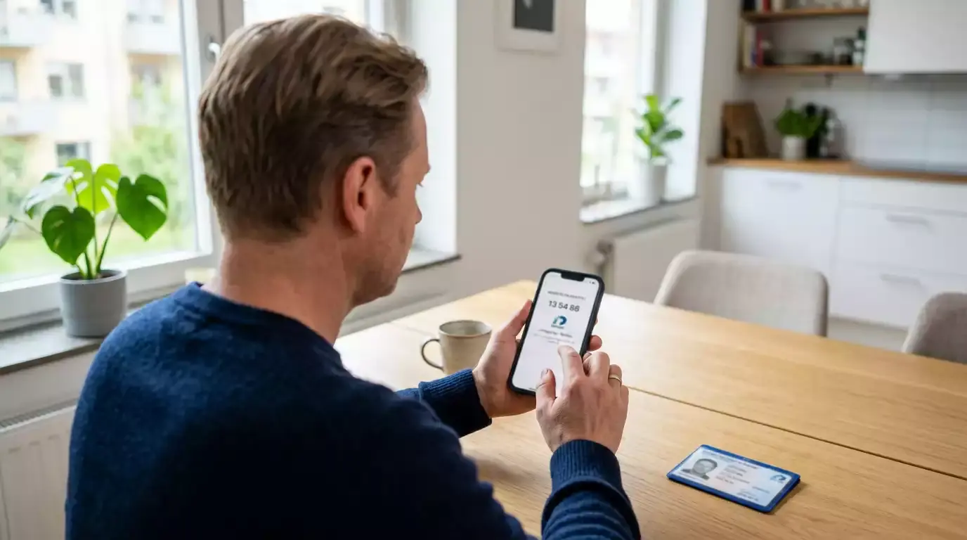 KYC-kontroll med BankID - identitetsverifiering vid första uttaget