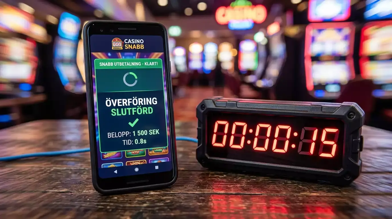 Hastighet vid mobilbetalning på casino