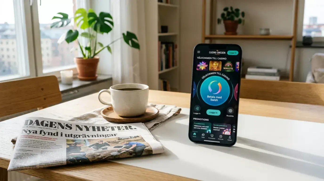 Nya casino med Swish 2026 - senaste lanseringarna på svenska marknaden