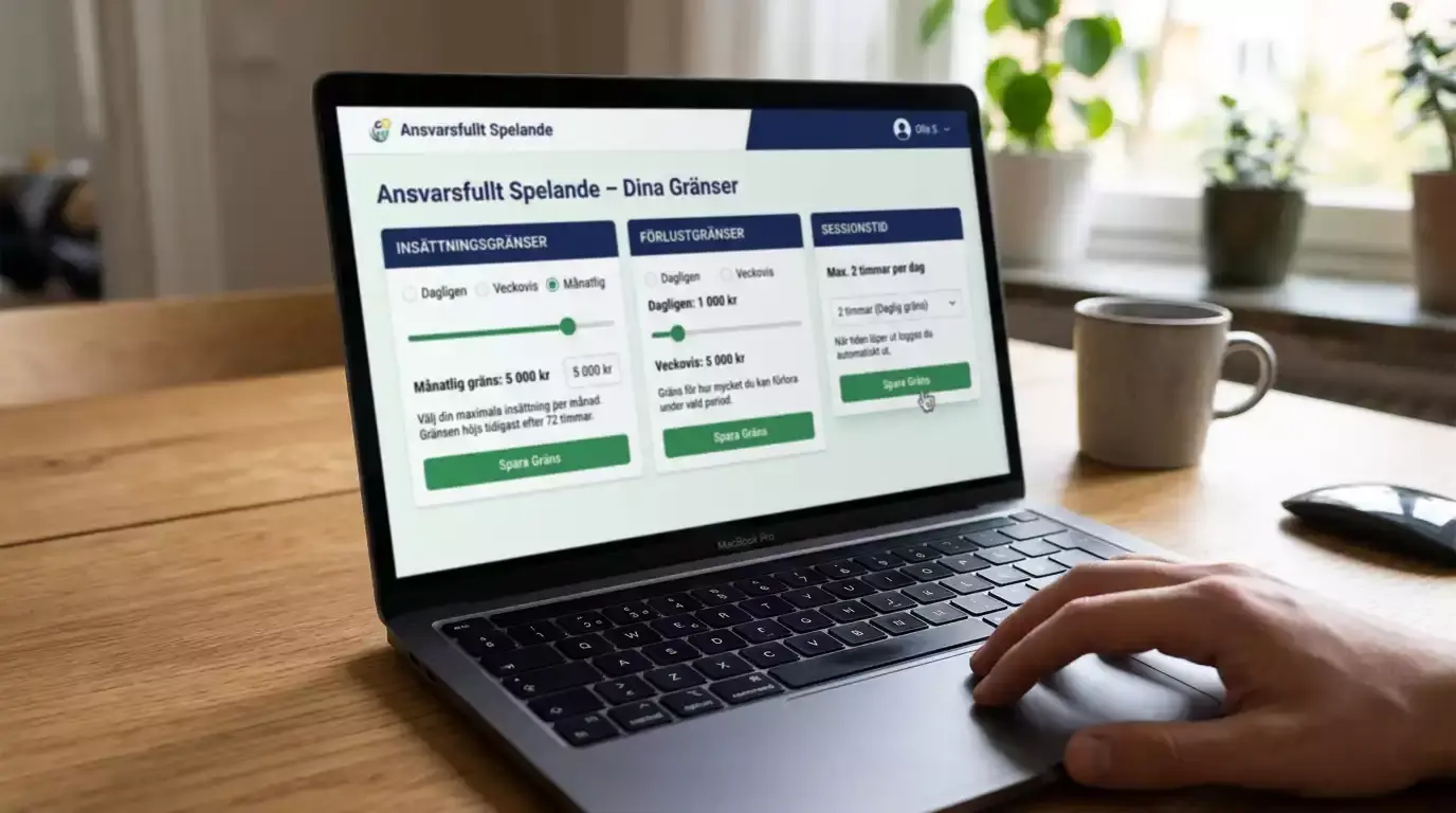 Spelarverktyg för ansvarsfullt spelande