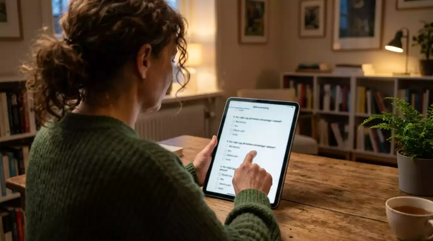 Självskattningstest för spelvanor