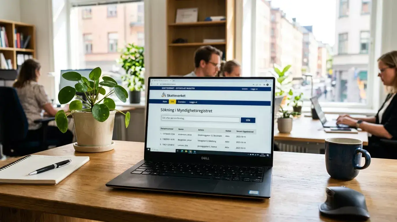 Licensverifiering via Spelinspektionens register
