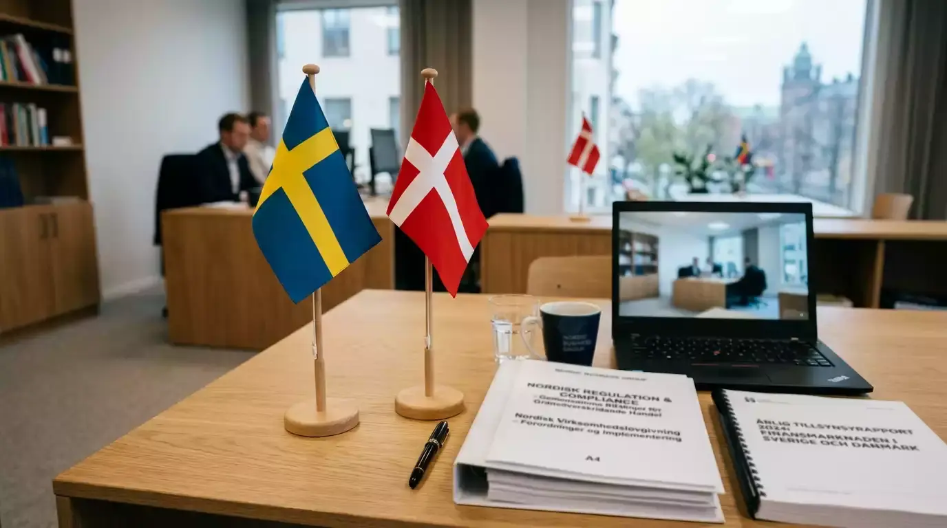 Sveriges och Danmarks casinoreglering jämförd