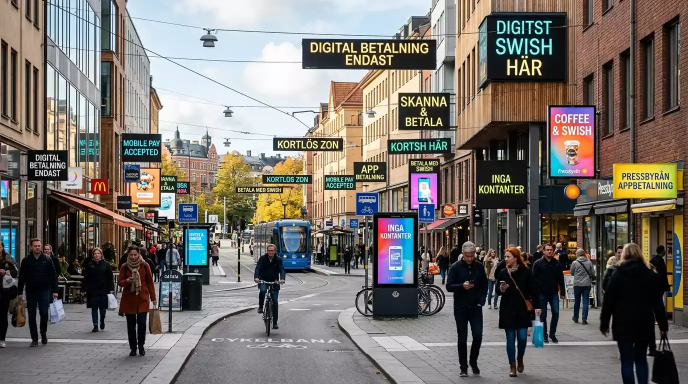 Sverige som världens mest kontantfria land