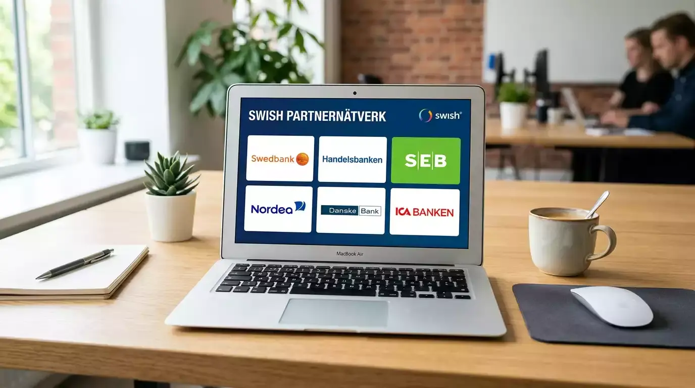 Svenska banker som samarbetar med Swish