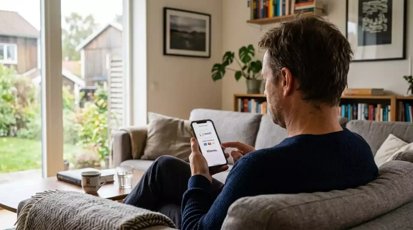 Svensk spelares val av mobilbetalning