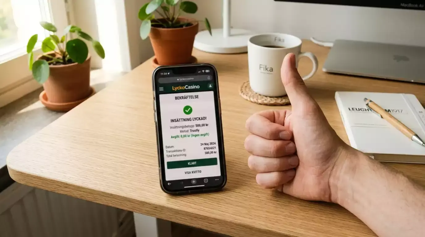 Avgifter och kostnader vid Swish-betalning på casino