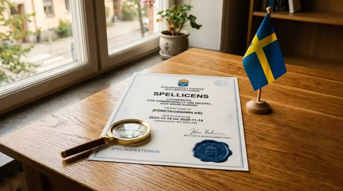 Svensk spellicens som krävs för Swish-anslutning på casino