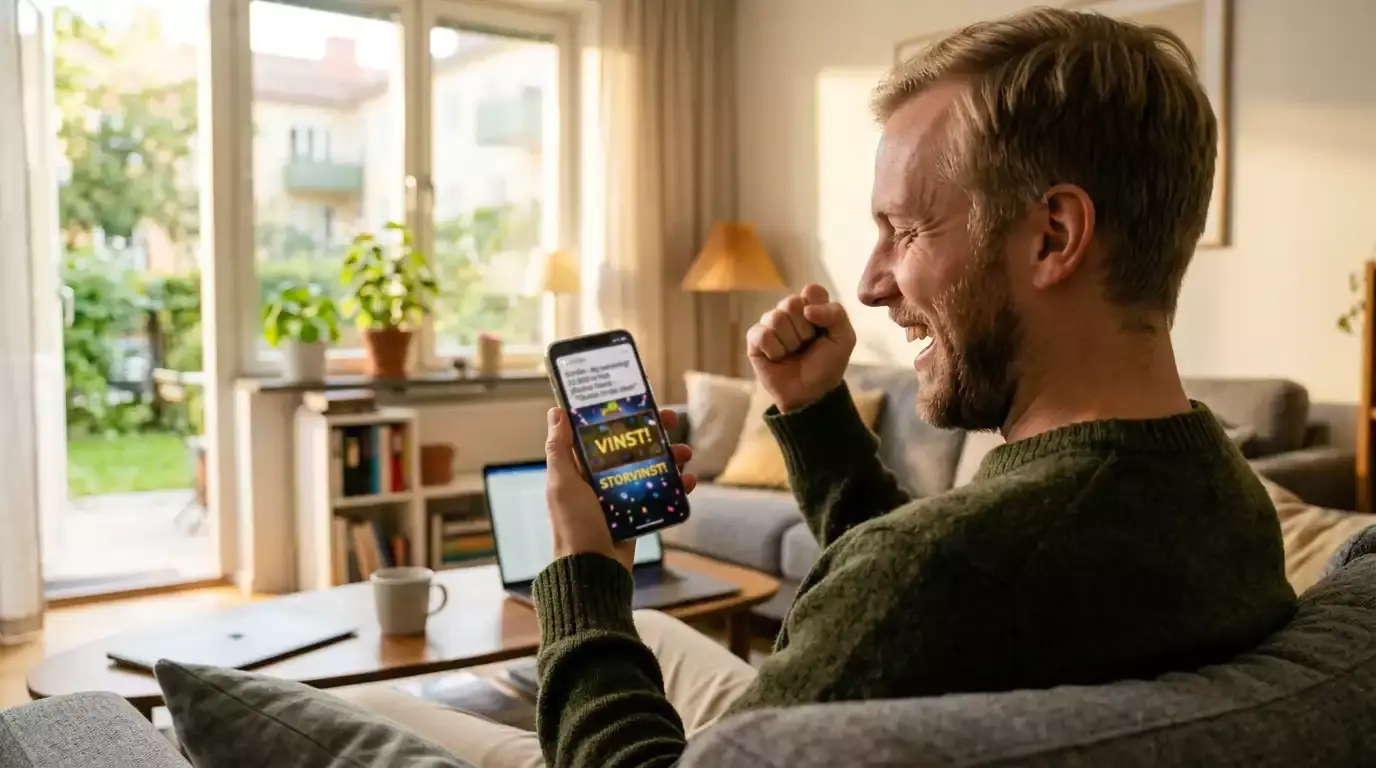 Skatt på casinovinster via Swish i Sverige