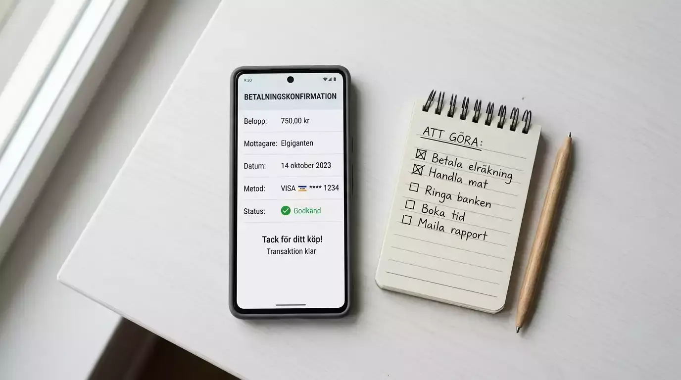 Steg-för-steg insättning med Swish på casino via mobilen