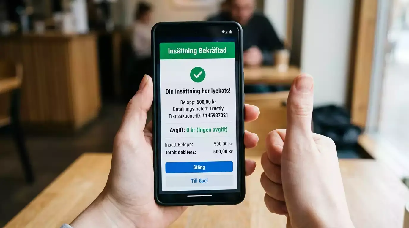 Avgiftsfri Swish-betalning på casino