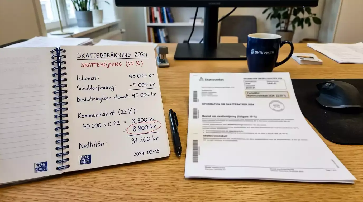 Skattehöjningen till 22 procent för onlinecasino