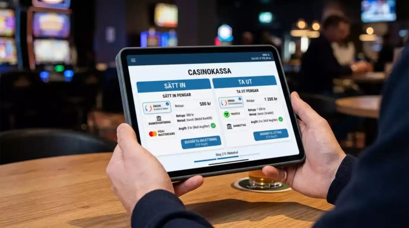 Transparent prisstruktur på Swish-casinon
