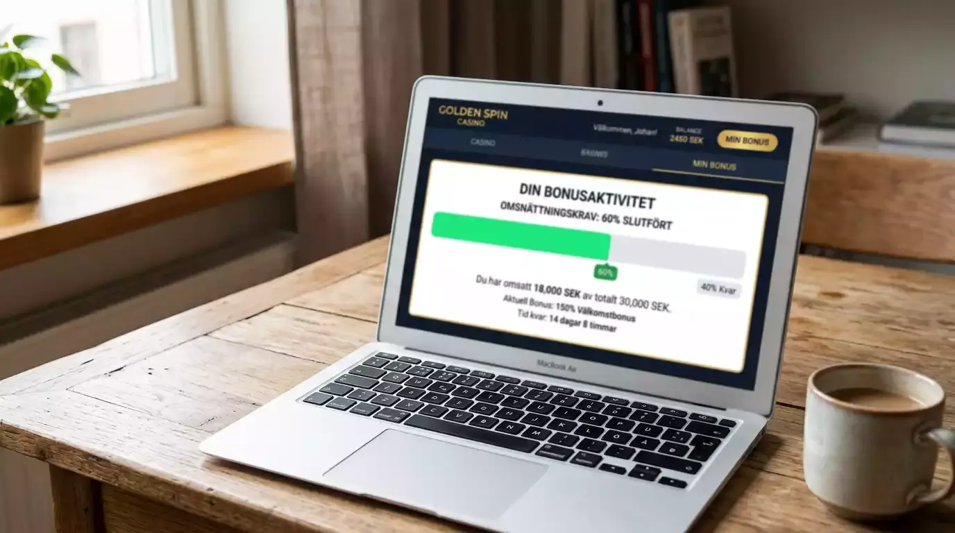 Omsättningskrav och bonusvillkor på casino